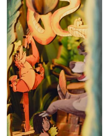 DISNEY - BOOK NOOK KIT - Le Livre de la Jungle - 68pc + Eclairage LED - vue de dos