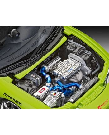 FAST & FURIOUS - Brian's Mitsubishi Eclipse - Model Kit 1/25 - vue de profil