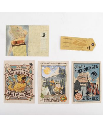 PIXAR - Là-Haut - Set de Papeterie "Scrapbook" - vue du packaging