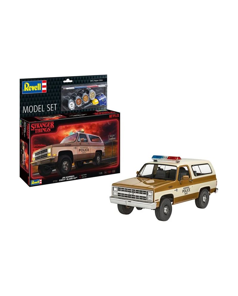 STRANGER THINGS - Chevrolet K5 Blazer - Model Kit 1/25 - vue principale