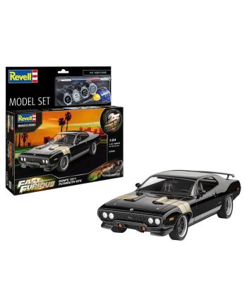 FAST & FURIOUS - Dominic's 1971 Plymouth GTX - Model Kit 1/24 - vue principale