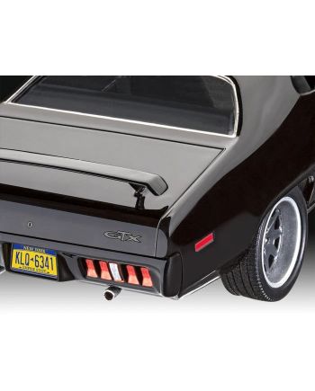 FAST & FURIOUS - Dominic's 1971 Plymouth GTX - Model Kit 1/24 - vue de dos