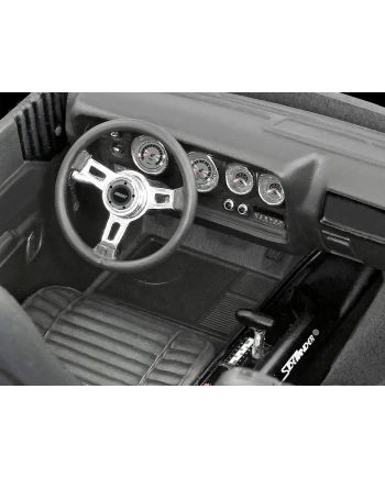 FAST & FURIOUS - Dominic's 1971 Plymouth GTX - Model Kit 1/24 - vue de detail
