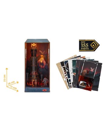 LORD OF THE RING - BOOK NOOK KIT - Barad-Dûr - 155pc + Eclairage LED - vue du packaging