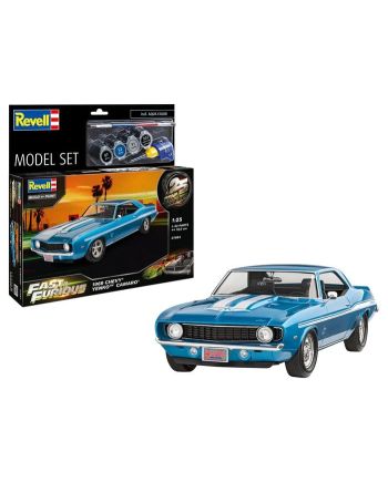 FAST & FURIOUS - 1969 Chevy Camaro Yenko - Model Kit 1/25 - vue principale
