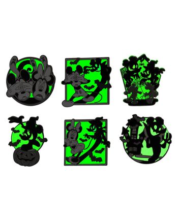 DISNEY - Mickey & Minnie Ghost - Funko Blind Box Enamel Pins - vue de face