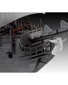 PIRATES DES CARAIBES - Black Pearl - Model Kit Click System 1/150 - vue de profil