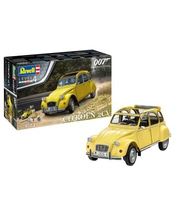 JAMES BOND - Citroën 2 CV - Model Kit 1/24 - vue principale