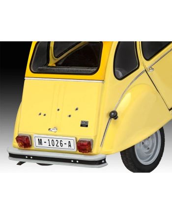 JAMES BOND - Citroën 2 CV - Model Kit 1/24 - vue de dos