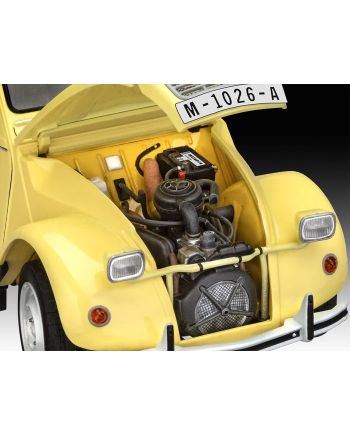 JAMES BOND - Citroën 2 CV - Model Kit 1/24 - vue du packaging