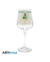 LE SEIGNEUR DES ANNEAUX - Feuille de la Lorien - Verre à pied 350ml - vue principale