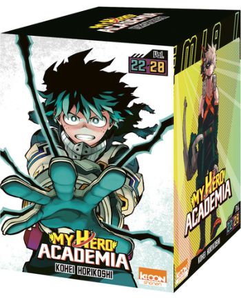 MY HERO ACADEMIA - Coffret - Tome 22 à 28 - vue principale