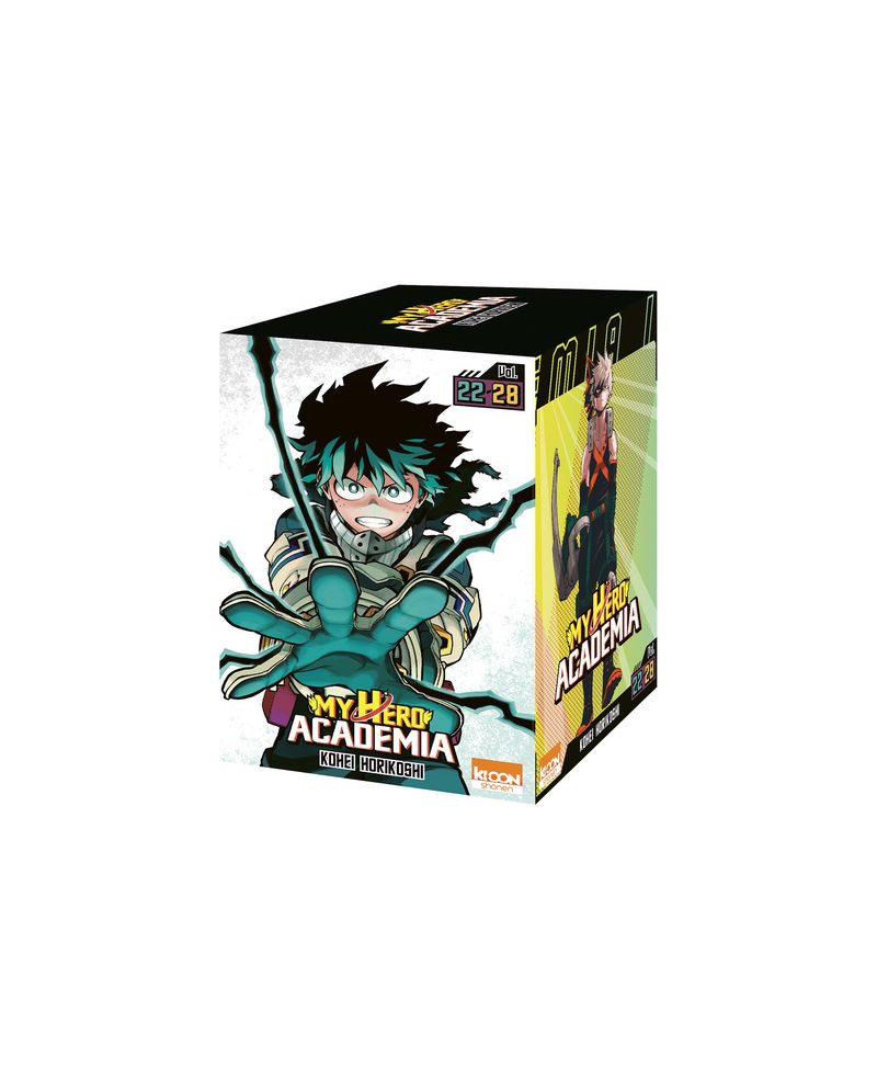 MY HERO ACADEMIA - Coffret - Tome 22 à 28 - vue principale