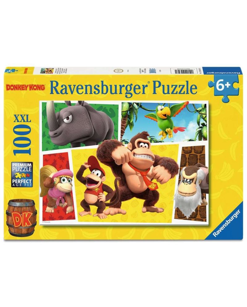 DONKEY KONG - Les singes sont lâchés! - Puzzle 100P XXL - vue principale