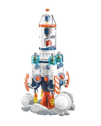 POP SERIES - Kit de Construction - Fusée exploration spatiale - 294pc - vue principale