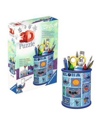 DISNEY - Stitch - Puzzle 3D - Pot à Crayons 54p - vue principale