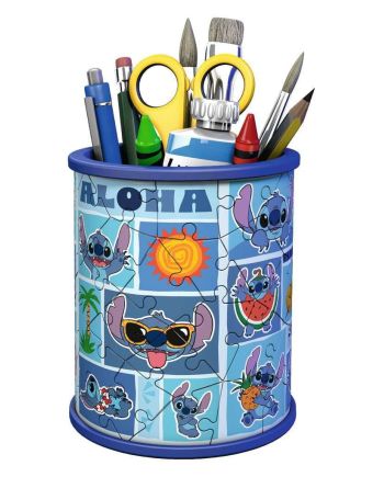 DISNEY - Stitch - Puzzle 3D - Pot à Crayons 54p - vue de profil