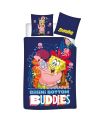 BOB L'EPONGE - Buddies - Parure de lit 140x200cm + 65x65cm - vue principale
