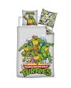 LES TORTUES NINJAS - Parure de lit 140x200cm + 65x65cm - vue principale