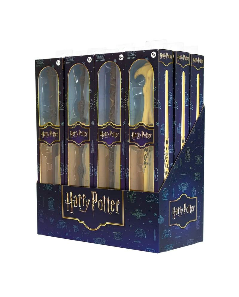 HARRY POTTER - Présentoir 12 Baguettes Role Play - vue principale