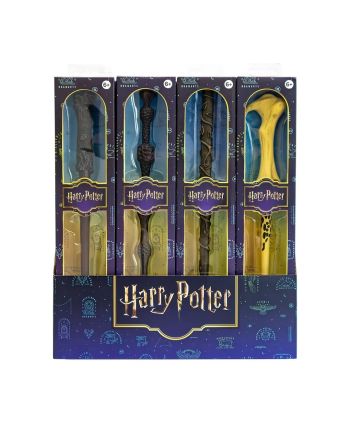 HARRY POTTER - Présentoir 12 Baguettes Role Play - vue de face