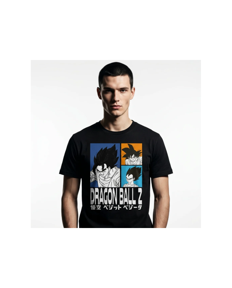 DRAGON BALL Z - Vegito / Vegeta / Goku - T-Shirt (XXL) - vue principale