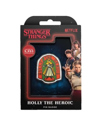 STRANGER THINGS - Holly the Heroic - Pin's Edition Limitée - vue de face