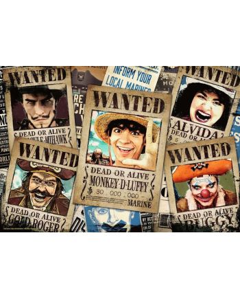 ONE PIECE NETFLIX - Wanted - Puzzle 300P - vue de face