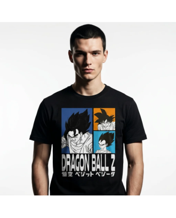 DRAGON BALL Z - Vegito / Vegeta / Goku - T-Shirt (S) - vue principale