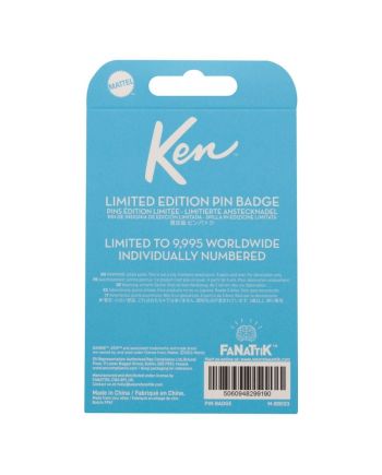 BARBIE - Ken - Pin's Edition Limitée - vue de profil