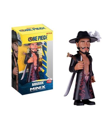 ONE PIECE - Mihawk - Figurine Minix 12cm - vue principale