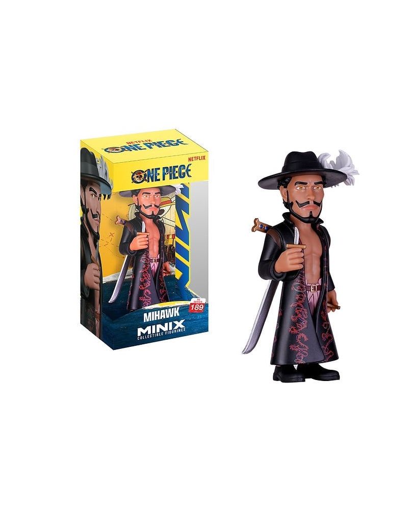 ONE PIECE - Mihawk - Figurine Minix 12cm - vue principale