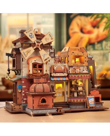 BOOK NOOK KIT - DIY - Boulangerie - 576pc + Eclairage LED - vue principale