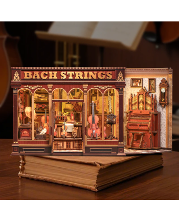 MINIATURE HOUSE - DIY- Bach Strings - 285pc+Eclairage LED - vue principale