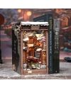 BOOK NOOK KIT - DIY - Murmures de neige à Kyoto- 286pc + Eclairage LED - vue de profil