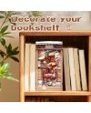 BOOK NOOK KIT - DIY - Murmures de neige à Kyoto- 286pc + Eclairage LED - vue de dos