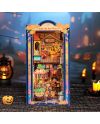BOOK NOOK KIT - DIY - Plaza de los Muertos - 350pc + Eclairage LED - vue de face