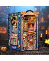 BOOK NOOK KIT - DIY - Plaza de los Muertos - 350pc + Eclairage LED - vue de profil