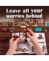 BOOK NOOK KIT - DIY - Kirishima Cha-an - 145pc + Eclairage LED - vue de detail
