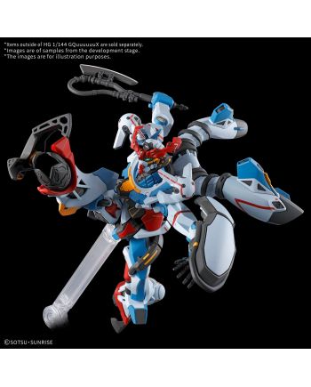 GUNDAM - HG 1/144 GQuuuuuuX - Model Kit - vue de dos