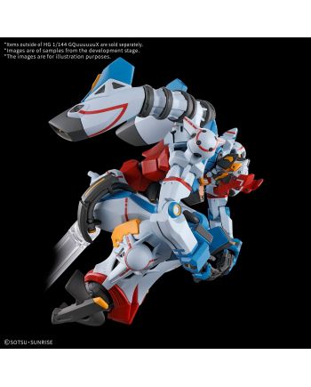 GUNDAM - HG 1/144 GQuuuuuuX - Model Kit - vue de detail