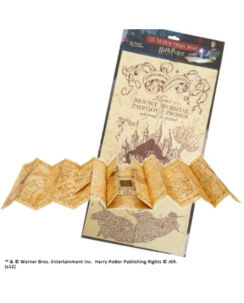 HARRY POTTER - Carte du Maraudeur - vue principale