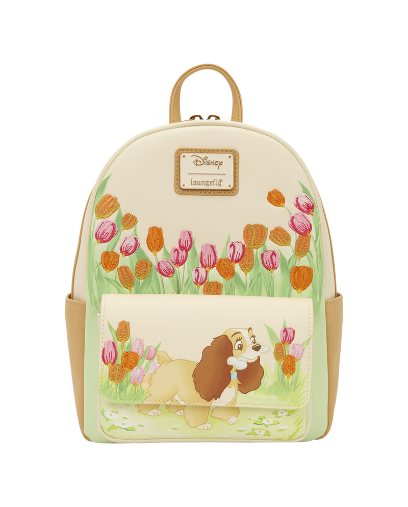LA BELLE ET LE CLOCHARD - Pastel Tulip - Mini Sac à Dos LoungeFly - vue principale