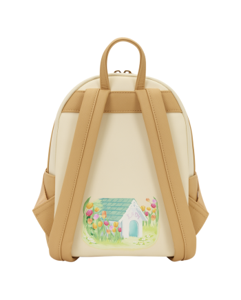 LA BELLE ET LE CLOCHARD - Pastel Tulip - Mini Sac à Dos LoungeFly - vue de profil