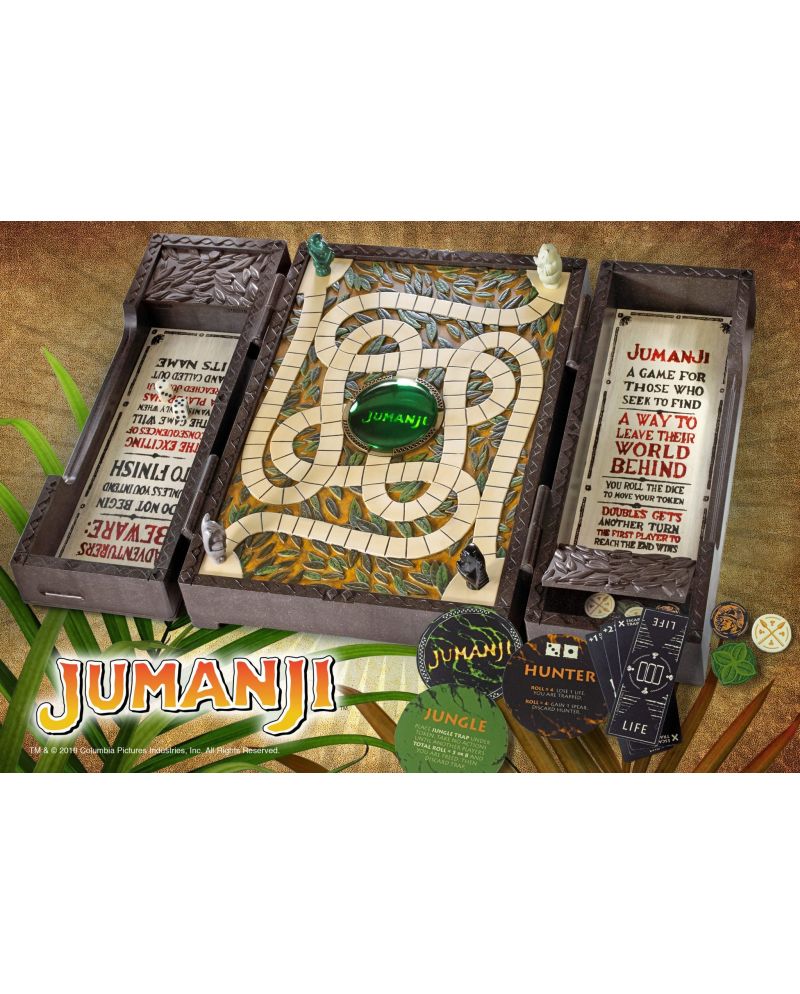 JUMANJI - Réplique de collection du plateau de jeu Jumanji 'ONLY UK' - vue principale
