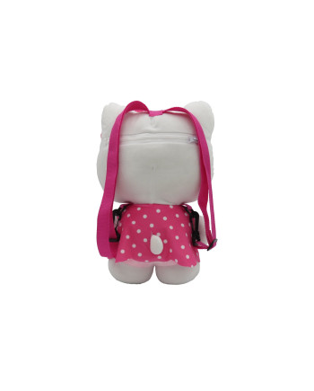 HELLO KITTY - Pink - Plush Backpack - 35cm