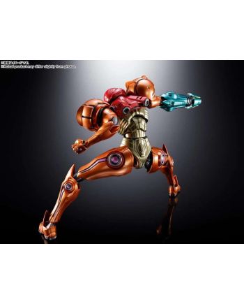 METROID PRIME 4 BEYOND - Samus Aran - Figurine Chogokin 21cm - vue de profil