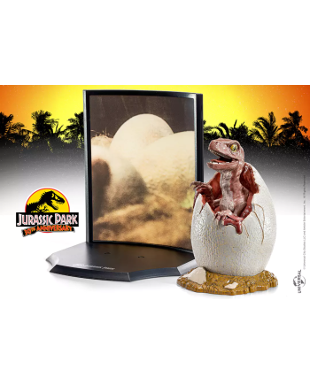 JURASSIC PARK - Oeuf de Vélociraptor -Figurine Toyellectible Treasures - vue de face