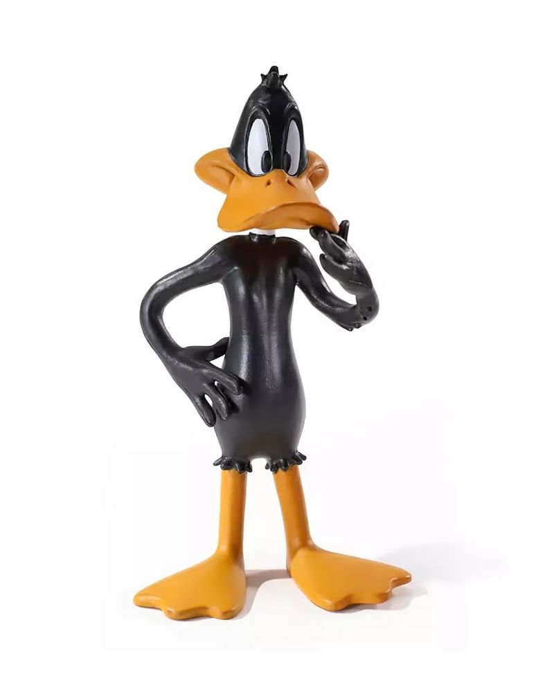 LOONEY TUNES - Daffy - Figurine Mini Bendyfigs 11cm - vue principale