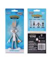 LOONEY TUNES - Bugs - Figurine Mini Bendyfigs 14cm - vue de face